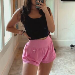 Gymshark Vital Seamless 2.0 2-in-1 Pink Shorts